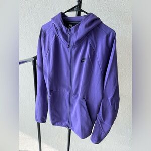 Purple Nike Tech Fleece Hoodie